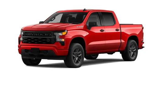 Red Hot 2026 Chevrolet Silverado 1500 Custom