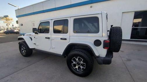 Bright White Clearcoat 2021 Jeep Wrangler Unlimited Rubicon