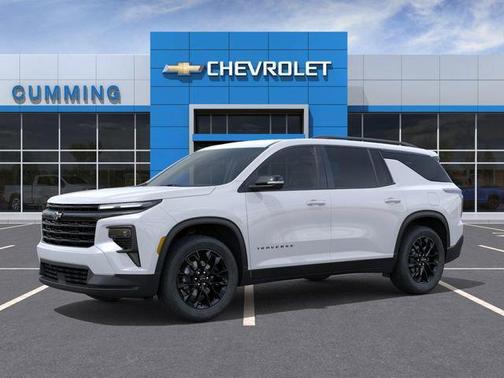 Summit White 2026 Chevrolet Traverse LT