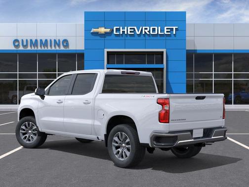 Summit White 2026 Chevrolet Silverado 1500 LT