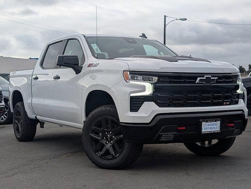 Summit White 2026 Chevrolet Silverado 1500 LT Trail Boss