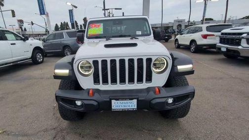 Bright White Clearcoat 2021 Jeep Gladiator Mojave 4x4