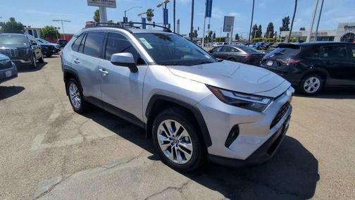 Silver Sky Metallic 2025 Toyota RAV4 XLE Premium