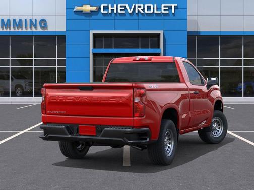 Red Hot 2026 Chevrolet Silverado 1500 WT