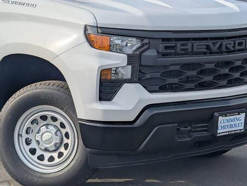 Summit White 2026 Chevrolet Silverado 1500 WT