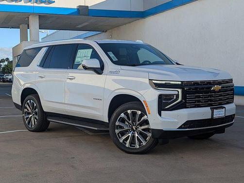 Polar White Tricoat 2026 Chevrolet Tahoe High Country