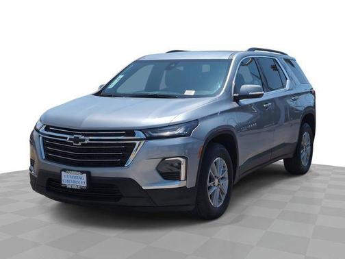 Sterling Gray Metallic 2023 Chevrolet Traverse LT Cloth