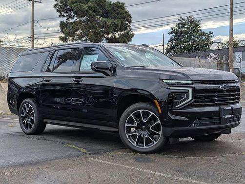 Black 2026 Chevrolet Suburban RST