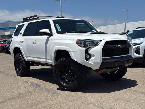 Super White 2021 Toyota 4Runner TRD Pro