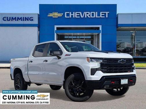 Summit White 2026 Chevrolet Silverado 1500 LT Trail Boss