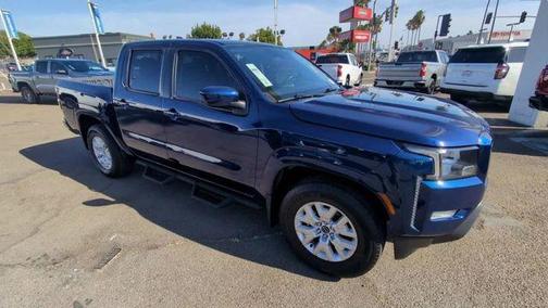 Deep Blue Pearl 2023 Nissan Frontier SV