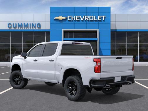 Summit White 2026 Chevrolet Silverado 1500 Custom Trail Boss