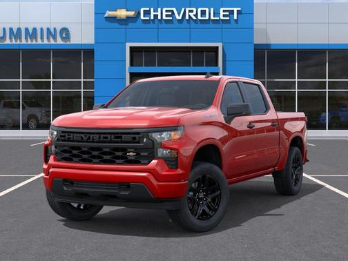 Red Hot 2026 Chevrolet Silverado 1500 Custom