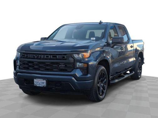 Northsky Blue Metallic 2022 Chevrolet Silverado 1500 Custom