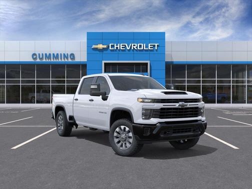 Summit White 2026 Chevrolet Silverado 2500 Custom