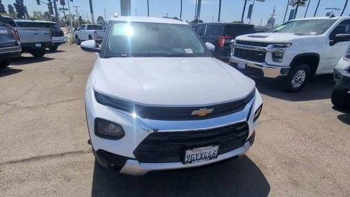 Summit White 2023 Chevrolet Trailblazer LT