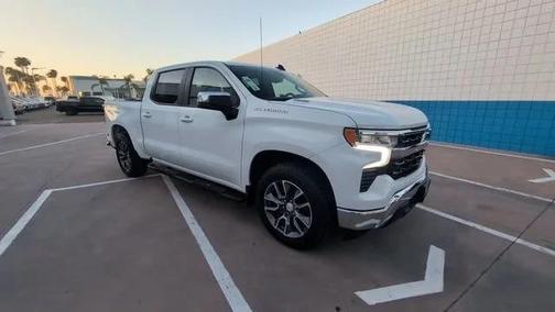 Summit White 2023 Chevrolet Silverado 1500 LT
