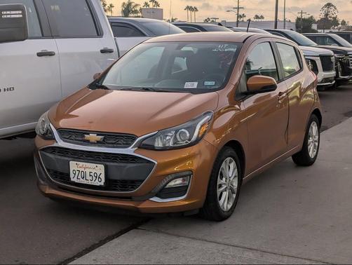 Orange Burst Metallic 2019 Chevrolet Spark 1LT