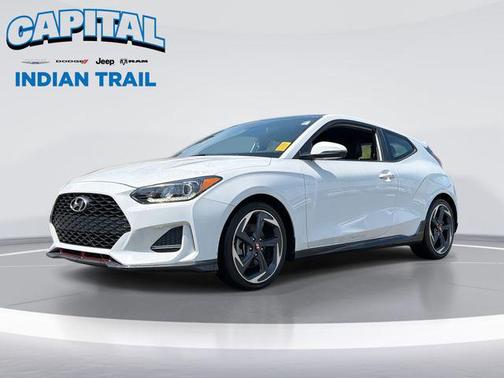 Chalk White 2019 Hyundai Veloster Base