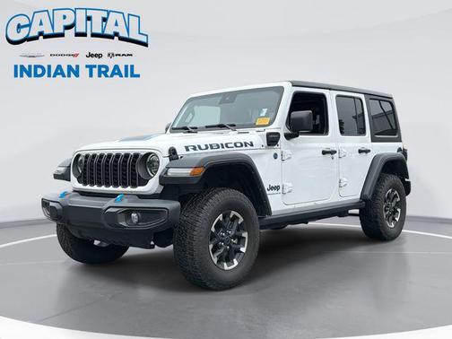 Bright White Clearcoat 2024 Jeep Wrangler 4xe Rubicon