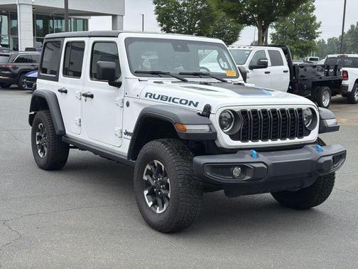 Bright White Clearcoat 2024 Jeep Wrangler 4xe Rubicon