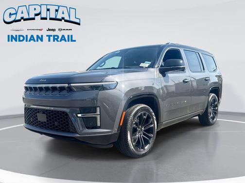 Baltic Gray Metallic Clearcoat 2026 Jeep Grand Wagoneer Summit Obsidian 4x4