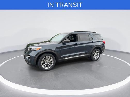 Stone Blue Metallic 2023 Ford Explorer XLT