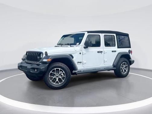 Bright White Clearcoat 2024 Jeep Wrangler Sport S