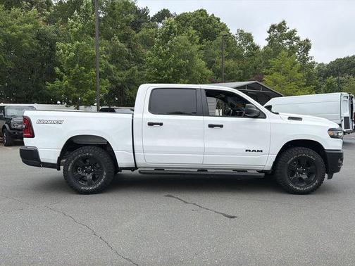 Bright White Clearcoat 2025 RAM 1500 Warlock Crew Cab 4x4 5'7' Box