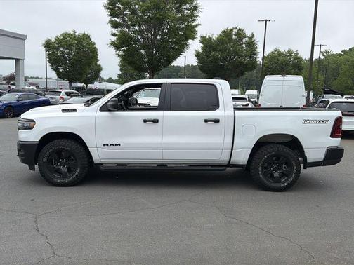 Bright White Clearcoat 2025 RAM 1500 Warlock Crew Cab 4x4 5'7' Box