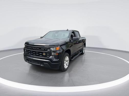 Black 2025 Chevrolet Silverado 1500 Custom