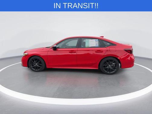 Rallye Red 2025 Honda Civic Sport