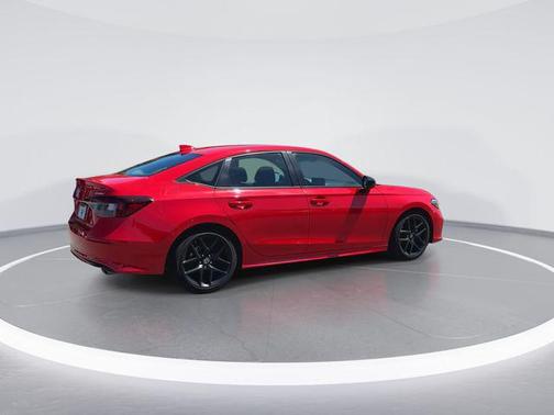 Rallye Red 2025 Honda Civic Sport