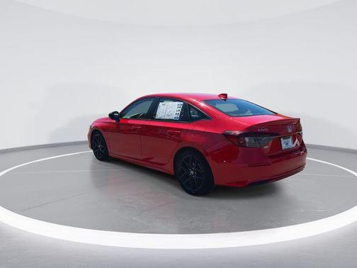 Rallye Red 2025 Honda Civic Sport