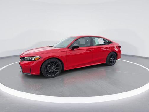 Rallye Red 2025 Honda Civic Sport
