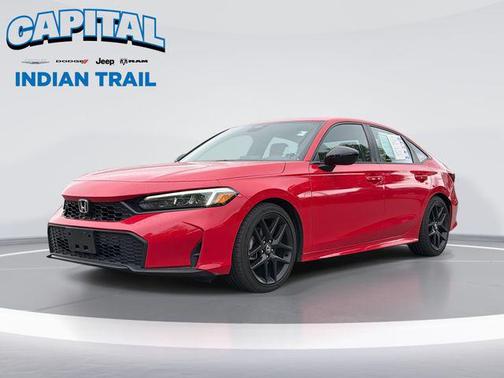 Rallye Red 2025 Honda Civic Sport