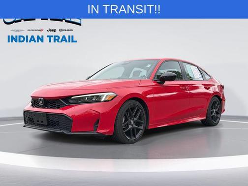 Rallye Red 2025 Honda Civic Sport