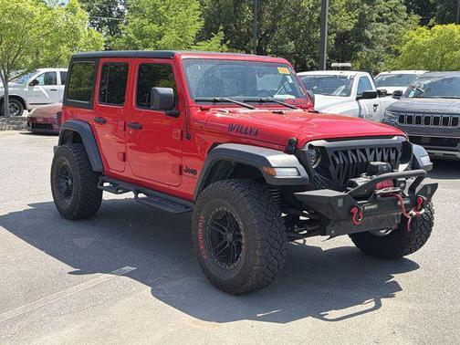 Firecracker Red Clearcoat 2023 Jeep Wrangler Willys
