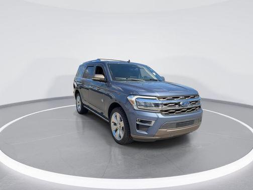 Infinite Blue Metallic Tinted Clearcoat 2022 Ford Expedition King Ranch