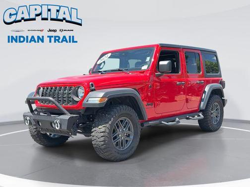Firecracker Red Clearcoat 2024 Jeep Wrangler Sport S