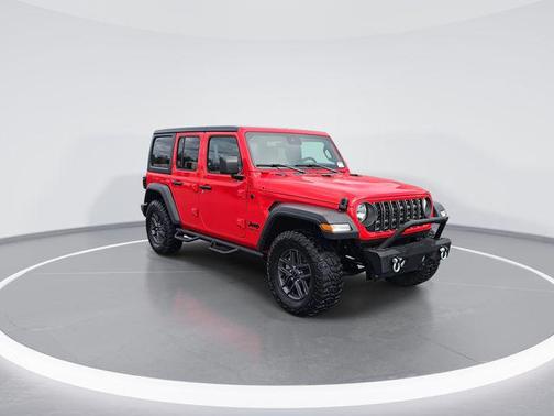 Firecracker Red Clearcoat 2024 Jeep Wrangler Sport S
