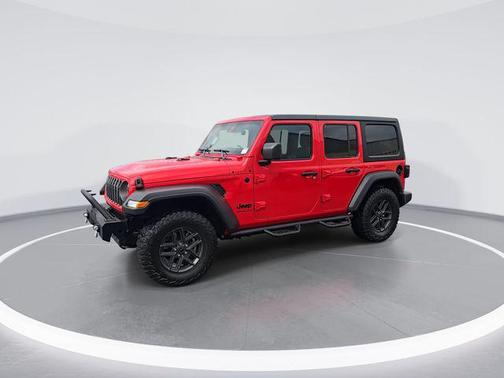 Firecracker Red Clearcoat 2024 Jeep Wrangler Sport S