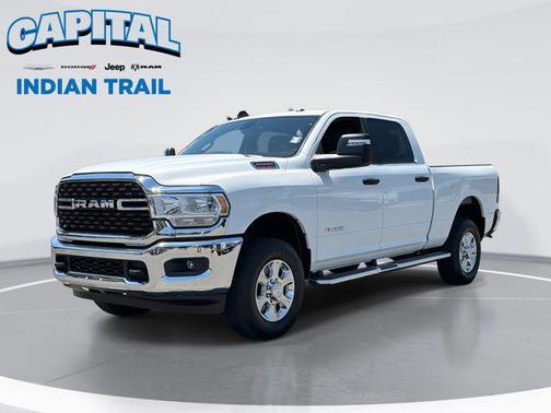 Bright White Clearcoat 2024 RAM 2500 Big Horn Crew Cab 4x4 6'4' Box