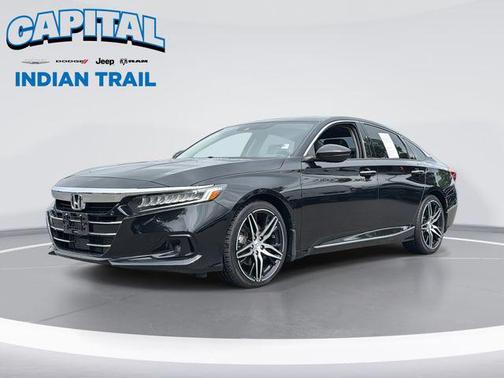 Black 2021 Honda Accord Touring 2.0T