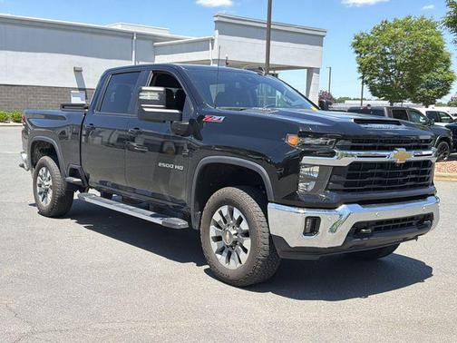 Black 2025 Chevrolet Silverado 2500 LT
