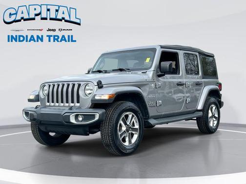 Billet Silver Metallic Clearcoat 2021 Jeep Wrangler Unlimited Sahara