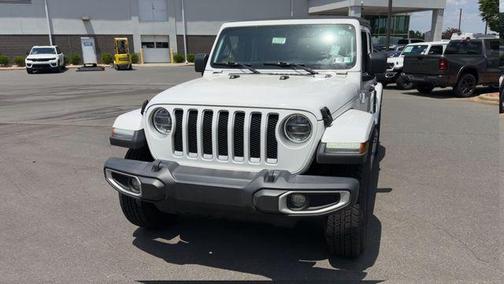 Bright White Clearcoat 2021 Jeep Wrangler Unlimited Sahara