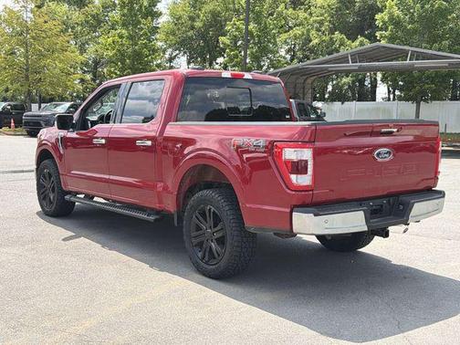 Rapid Red Metallic Tinted Clearcoat 2022 Ford F-150 Lariat