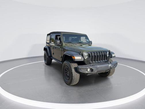 Sarge Green Clearcoat 2022 Jeep Wrangler Willys