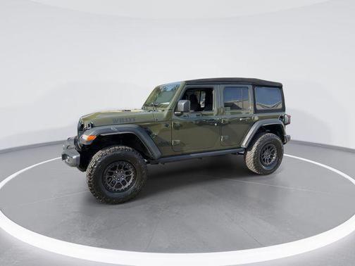 Sarge Green Clearcoat 2022 Jeep Wrangler Willys